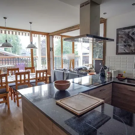 公寓 Apartament Z Widokiem Na Mt Blanc 霞慕尼